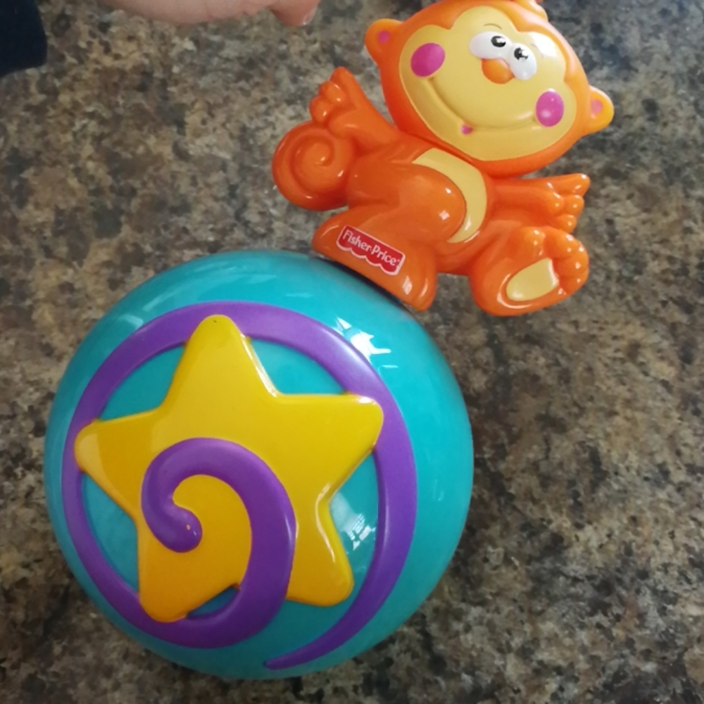 fisher price musical tumbler monkey